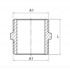 DIAMOND Mesingana bradavica 3/8"